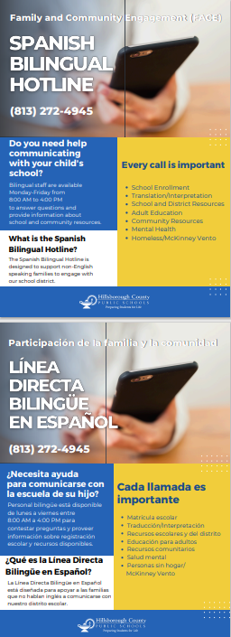 Spanish Bilingual Hotline